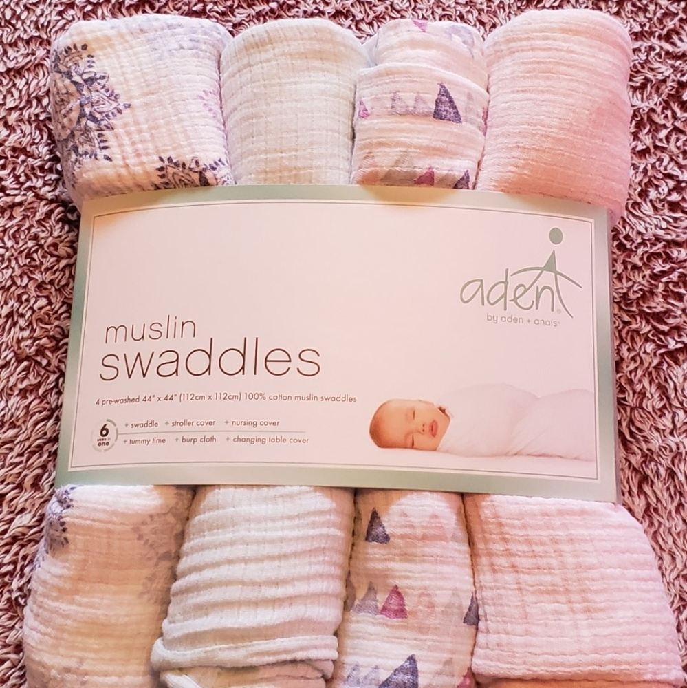 Aden by aden + anais Muslin Swaddle Blanket
